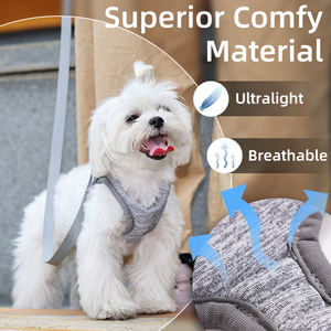 Bestseller super leicht wenig bequem langlebig kein Zug schritt in Hunde geschirr Set - Product Image 4