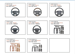 Para el panel de dirección de actualización interior <span class=keywords><strong>Buldo</strong></span> Prado LC150, puerto de aire acondicionado, caja de almacenamiento de panel de control de bocina - Product Image 4