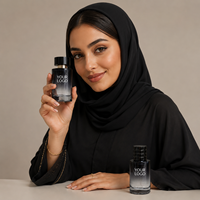 Parfum arabe unisexe personnalisé en marque propre, 100 ml, ambre fumé, musc, eau de parfum, parfum longue durée, spray