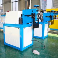 Machine rotative ronde de butin de rouleau de perle de tôle de conduit pour le perlage galvanisé de feuille