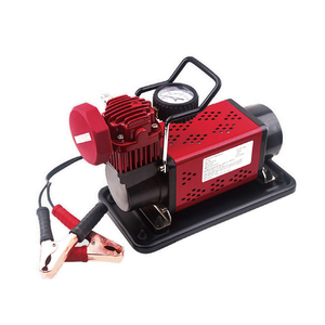 Ağır 12V/24V oto lastiği aracı iki silindirli DC şişirme pompası araba hava kompresörleri pnömatik aletler - Product Image 2