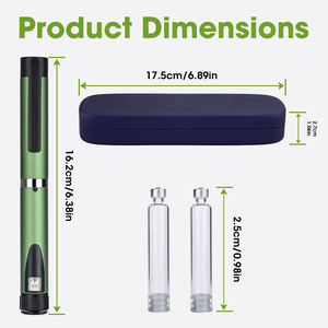 Reusable Metal Injection <b>Pen</b> with Custom Logo <b>Box</b> and Durable Eco-Friendly Cartridge Delivery Design - Product Image 4