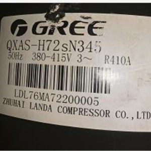 คอมเพรสเซอร์เครื่องปรับอากาศกรี รุ่น QXAS H72SN345 ระบบทำความเย็นไฟฟ้า สำหรับเครื่องกรี - Product Image 2
