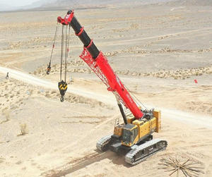 Grue sur chenilles SCI1500A de 150 tonnes avec une longueur de flèche de 76 m et un moment de levage de 750 t·m pour les projets de grande envergure - Product Image 5