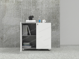 Vente en gros de table de chevet moderne blanche à 2 tiroirs - Product Image 4