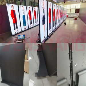 Boîte lumineuse publicitaire LED autoportante suspendue au mur avec cadre en aluminium pour les bureaux immobiliers et les <span class=keywords><strong>petites</strong></span> entreprises - Product Image 6