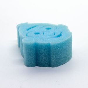 Baby Smile Face Wash Scrubber Esponja de baño de limpieza corporal para mujeres, hombres, exfoliante de ducha para adolescentes - Product Image 2