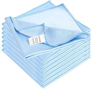 Serviette de cuisine domestique en microfibre de tissu de verre de qualité supérieure Serviette de bar en microfibre pour le nettoyage et le dépoussiérage - Product Image 3