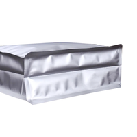 Sachet d'emballage alimentaire anti-humidité refermable avec fermeture éclair, en papier kraft de qualité alimentaire, aspect kraft, pour noix, bonbons, biscuits, chips, Doypack