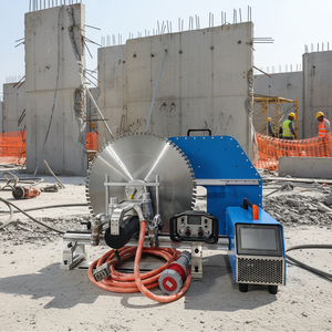 Scie murale à béton, machine électrique 26KW 380V 220V HF26, moteur à refroidissement par eau, plus puissante, dégagement rapide, haute performance - Product Image 3