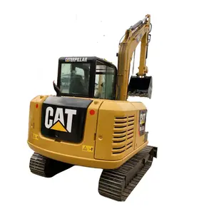 Mini excavateur d'occasion sur chenilles CAT 305.5E machine lourde à vendre Mini excavateur en vente à Shanghai