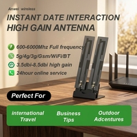 Antenne WiFi 2,4 GHz 5 GHz avec connecteur UFL, antenne intégrée FPC PCB pour module BT/module WiFi, répéteur WiFi
