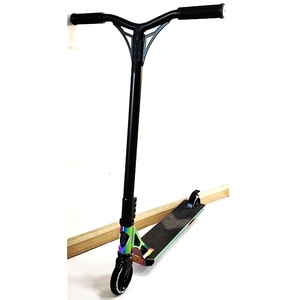 Patinette cascadeuse arc-en-ciel Pro pour enfants et adultes, Scooter à rayures complet en aluminium, niveau d'entrée <span class=keywords><strong>Freestyle</strong></span> Kick - Product Image 2