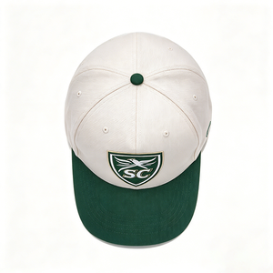 Casquette de baseball structurée bicolore en toile 100 % coton à 6 panneaux, broderie 3D, options de logo personnalisé, casquette de sport unisexe, vente en gros - Product Image 6