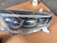 Feux avant de voiture pour Toyota Highlander 2012-2014, phare LED, projecteur DRL, accessoires automobiles