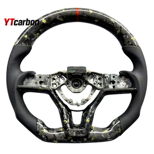 YTcarbon para Spring Bigster <span class=keywords><strong>Duster</strong></span> Stepway MCV, piezas de automóvil, accesorios interiores de coche, volante de fibra de carbono Real personalizado - Product Image 6