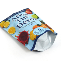 Sachets Doypack personnalisés imprimés avec fermeture éclair pour le stockage de poudres alimentaires, de thé et de café