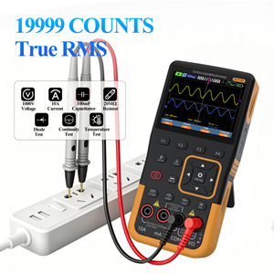 Oscilloscope numérique 3-en-1, multimètre, générateur de signaux, 50 MHz, portable, pour la réparation de circuits électroniques en intérieur - Product Image 4