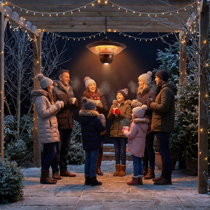 Три настройки питания 2400 Вт электрический пульт дистанционного управления потолочный обогреватель со светодиодной подсветкой - Product Image 1