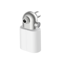 Filtre de Douche R73011 Purificateur d'Eau Dure Élimination du Chlore Filtre de Douche Multi-Étapes pour Salle de Bain, BN ORB PB Blanc Beige