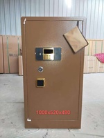Coffre-fort électronique à clé anti-effraction haute sécurité, grand coffre-fort vertical à porte simple pour le stockage d'argent en magasin ou au bureau