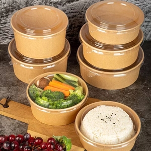 Tự động lấy đi Nón bánh Cup làm cho thủ công dùng một lần salad súp kraft giấy Bát máy sản xuất giá - Product Image 6
