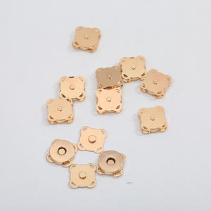 กระดุมแม่เหล็กเย็บมือลายดอกพลัม, ตัวล็อคแม่เหล็กสำหรับกระเป๋า, อุปกรณ์เสริมเสื้อผ้า, กระดุมแม่เหล็กแบบซ่อน - Product Image 4