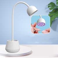OEM LOGO Einstellbare Flexible Mini UV-Gel Aushärtungslampe Kabellose Nagel-UV-Lampe Trockner Ein-Finger-Blitzhärtung für Salon & Heimgebrauch
