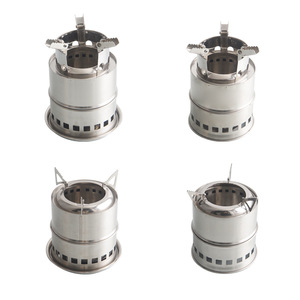 Portable Stainless Steel Solid Alcohol <b>Stove</b> Burner for Camping Outdoor Use - Product Image 1