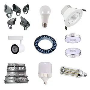 OEM LED alloggiamento della lampada di plastica stampo ad iniezione produttore estrusione di alluminio die cast cassa della muffa e muffa di plastica stampi