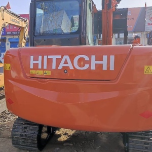Miniexcavadora Usada Original Hitachi ZX60C-6A de 6 Toneladas, Bajo Número de Horas, Lista para Trabajar, Hitachi Zx55 Zx60 Zx70 - Product Image 5