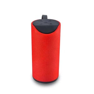 Vertical Fabric Mini HIFI Wireless <b>Speaker</b> Built-in Phone Holder TF <b>USB</b> AUX Multi Media Play Portable Desktop Subwoofer - Product Image 1