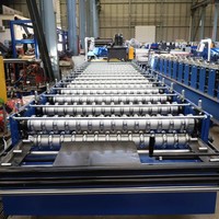 Machine de formage de tôles ondulées en acier avec roulement et moteur 380V pour une production efficace de tôles ondulées