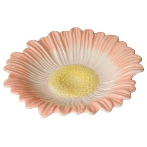 Assiette en céramique personnalisée en forme de pétale, motif floral peint à la main, multicolore, ensemble <span class=keywords><strong>d</strong></span>'assiettes <span class=keywords><strong>d</strong></span>écoratives, style nordique, vaisselle de style farmhouse - Product Image 2