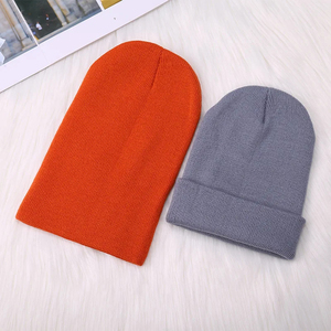 Gorros de Invierno Unisex, Nuevos Gorros Tejidos, Gorro Bonito de Color Sólido para Mujer, Gorro de Otoño para Dama, Gorros Cálidos, Gorro Casual para Hombre, Venta al por Mayor - Product Image 4