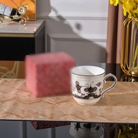 Service à thé et café en porcelaine orientale italienne 1735, blanc crème, comprenant tasses, assiettes creuses, assiettes plates et théière – Idéal comme cadeau