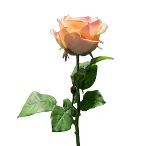 2024 hot holiday 50cm simulation rose for home hotel wedding decoration floral decoration