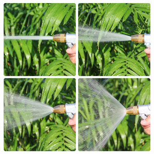 Pistolet pulvérisateur d'eau en laiton à débit réglable, multifonctionnel pour la maison, le lavage de voiture et l'arrosage du jardin - Product Image 6