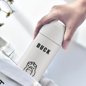 2025 Custom Logo 600ml Stainless Steel <b>Double</b> <b>Wall</b> Insulated Vacuum Coffee <b>Mug</b> Duck 3d Printed New - Product Image 4