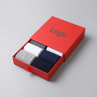 Boîte cadeau personnalisée recyclable pour petites entreprises, type tiroir, jetable, pour combo déjeuner, en carton blanc avec pelliculage mat, pour vêtements, avec logo