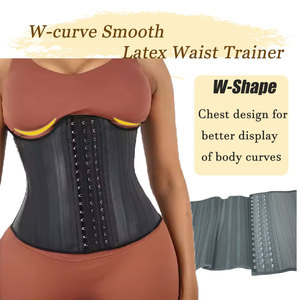 Ceinture amincissante colombienne en latex en forme <span class=keywords><strong>de</strong></span> W pour le bas du dos, gaine <span class=keywords><strong>de</strong></span> maintien pour l'entraînement et la perte <span class=keywords><strong>de</strong></span> poids - Product Image 2