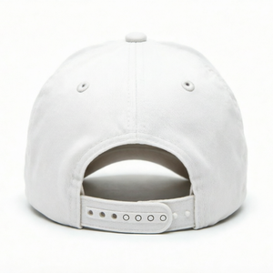 หมวกกอล์ฟเชือกผูกแบบกำหนดเอง หมวกกลางแจ้ง 5 ชิ้น พร้อมโลโก้แบบกำหนดเอง หมวกเบสบอลสีขาว หมวกแม่ - Product Image 4