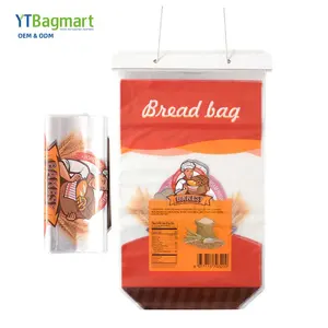 Toast Broodbroodtassen Met Doorzichtig Plastic Raam Voor Thuisbakkers En Bakkerijeigenaren