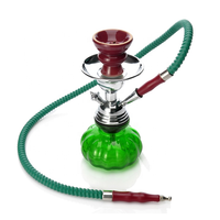 Support à charbon portable en verre en forme de citrouille, technique givrée, pour chicha, accessoire de fumage, best-seller