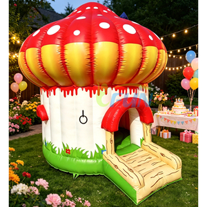 Château gonflable robuste blanc avec fosse à balles en bâche PVC <span class=keywords><strong>pour</strong></span> <span class=keywords><strong>location</strong></span> de fêtes en extérieur - Product Image 4