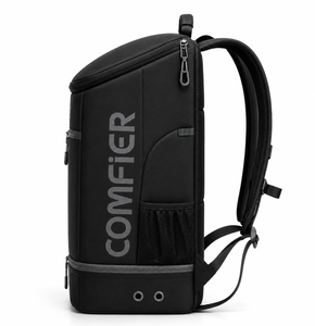 กระเป๋าเป้เก็บความเย็นแบบมีฉนวนกันความร้อน Comfier ขนาด 45 ลิตร ทำจากนีโอพรีน สำหรับเล่นกีฬา มีซิปปิด ช่องตาข่ายด้านข้าง ผลิตจากวัสดุ 150D RPET ปราศจากสาร PFAS พกพาสะดวก - Product Image 2