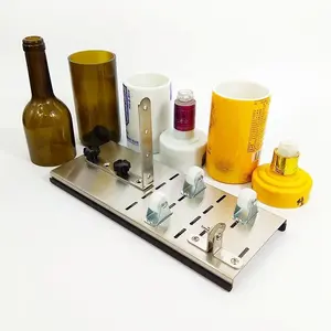 Cortador de botellas de vidrio recicladas, herramientas de vidrio para botellas de vino, DIY