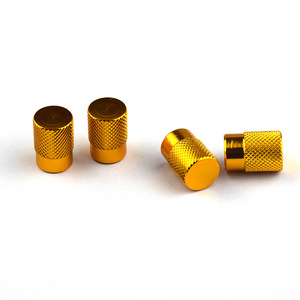 Bouchons de valve en alliage d'aluminium pour pneus de voiture, sept couleurs, à visser, pour usage automobile - Product Image 4