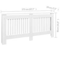 Cache-radiateur en bois écologique pour salon moderne, chambre, salle de bain et bureau à domicile