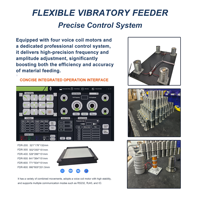 Hochpräzises Programmierbares Subkompaktes Vibrationsförderband-Mikro-Orientierungssystem für Drohnen-Elektronik und Winzige Shim-Linien